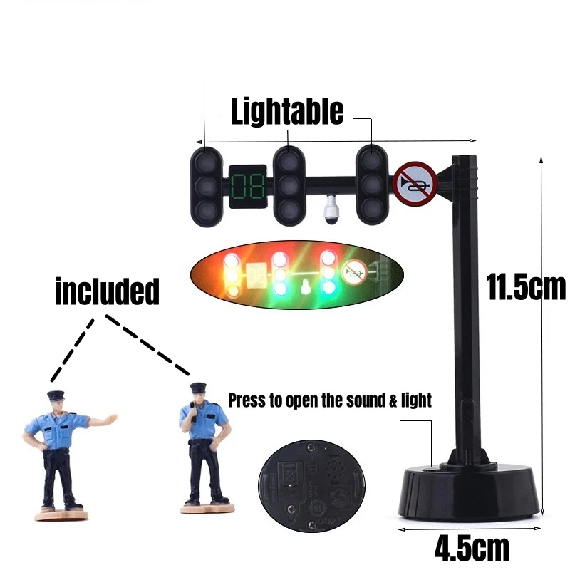 Semáforo Juguete Educativo con Luz y Sonido — imagen 2