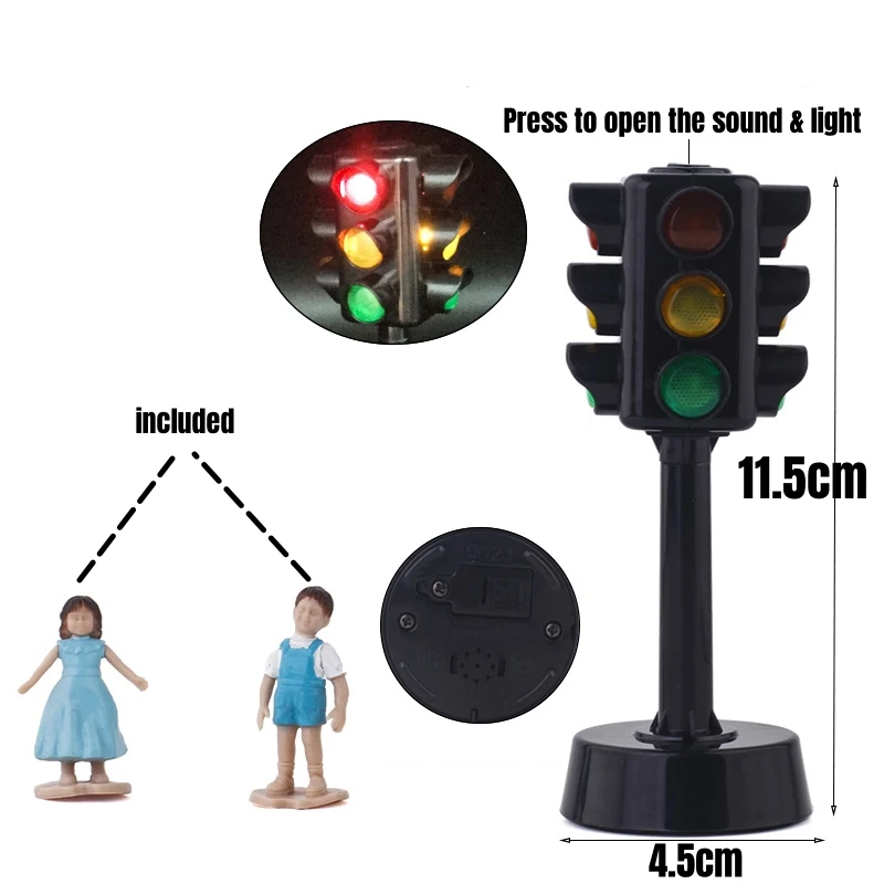 Semáforo Juguete Educativo con Luz y Sonido — imagen 3