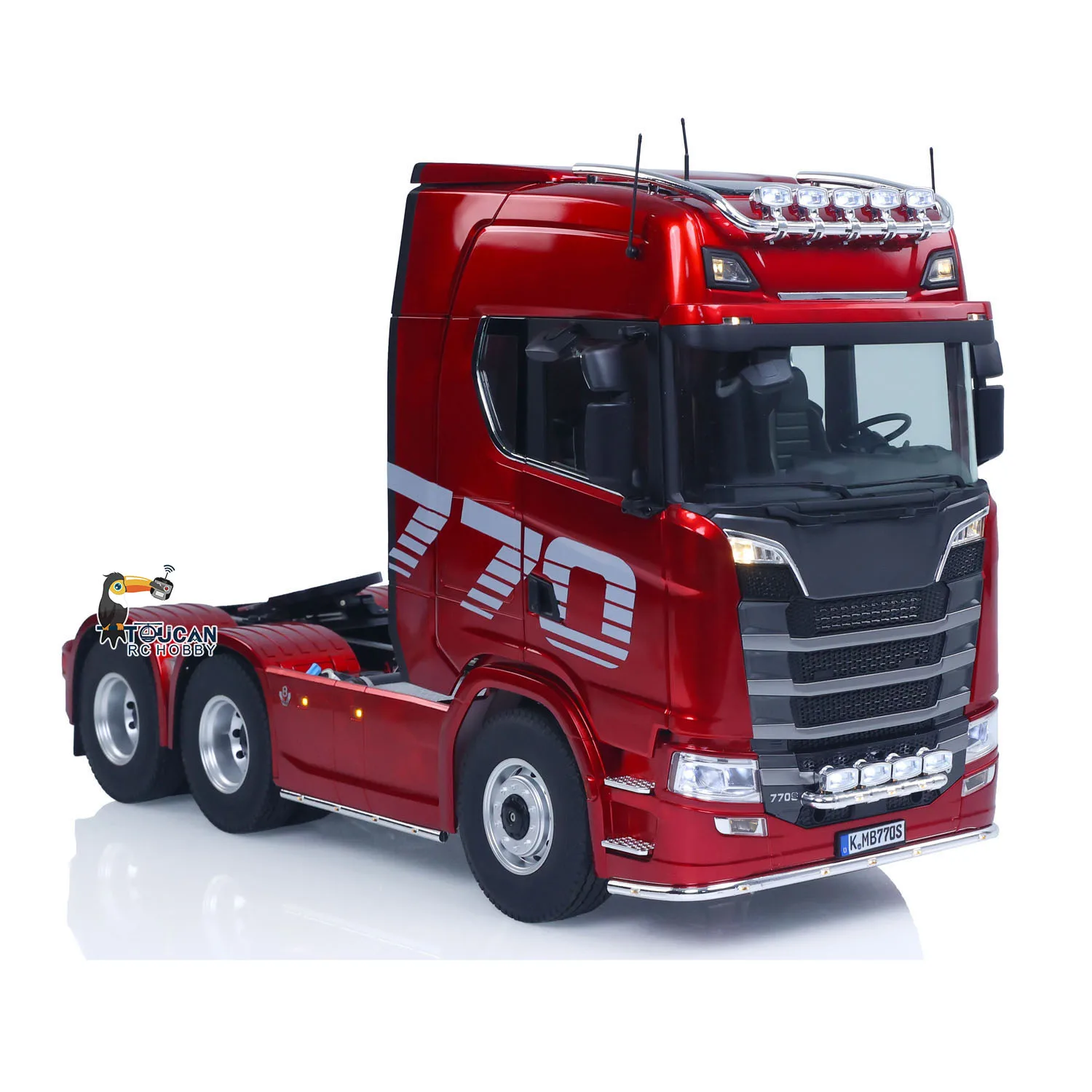 Kabolite K770S Camión Tractor 6x6 Metal 1:14 — imagen 3