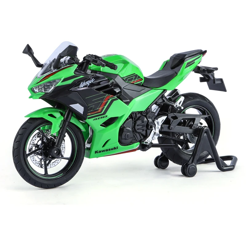 Kawasaki Ninja 400 Escala 1:12 Metal Fundido — imagen 6