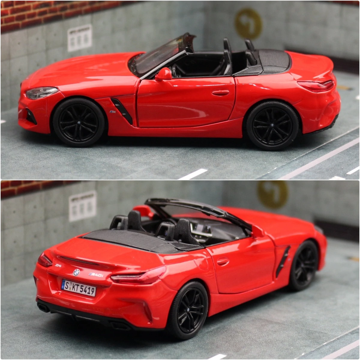 KiNSMART BMW Z4 M40i Roadster 1:34 — imagen 2