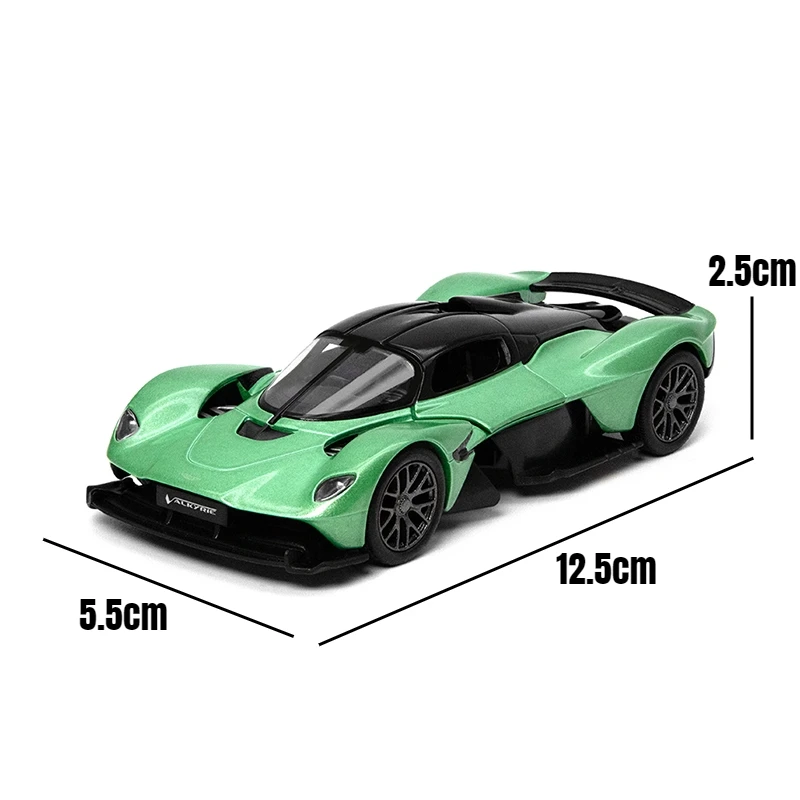 KiNSMART Aston Martin Valkyrie Escala 1:36 — imagen 2