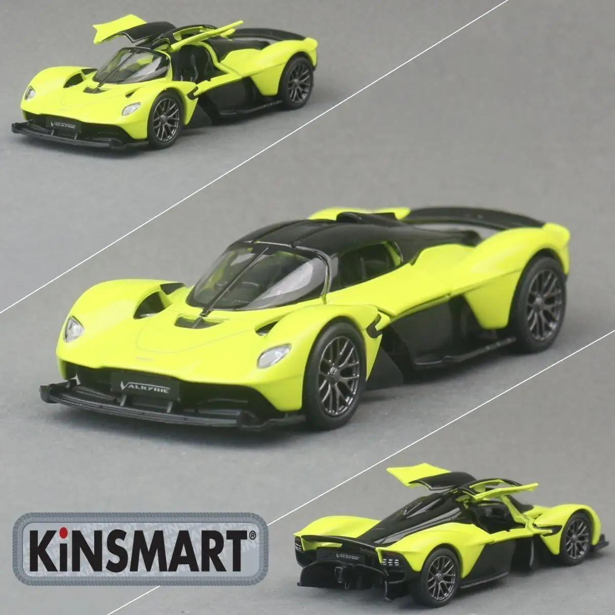 KiNSMART Aston Martin Valkyrie Escala 1:36 — imagen 6
