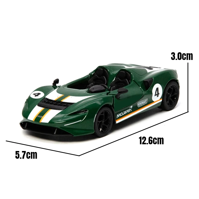 KiNSMART McLaren Elva Super Sport 1:36 (fricción) — imagen 6