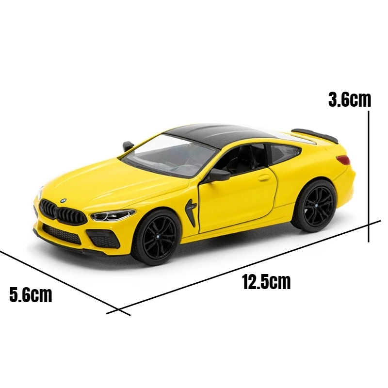 Kinsmart BMW M8 Competición Coupe 1:38 — imagen 6