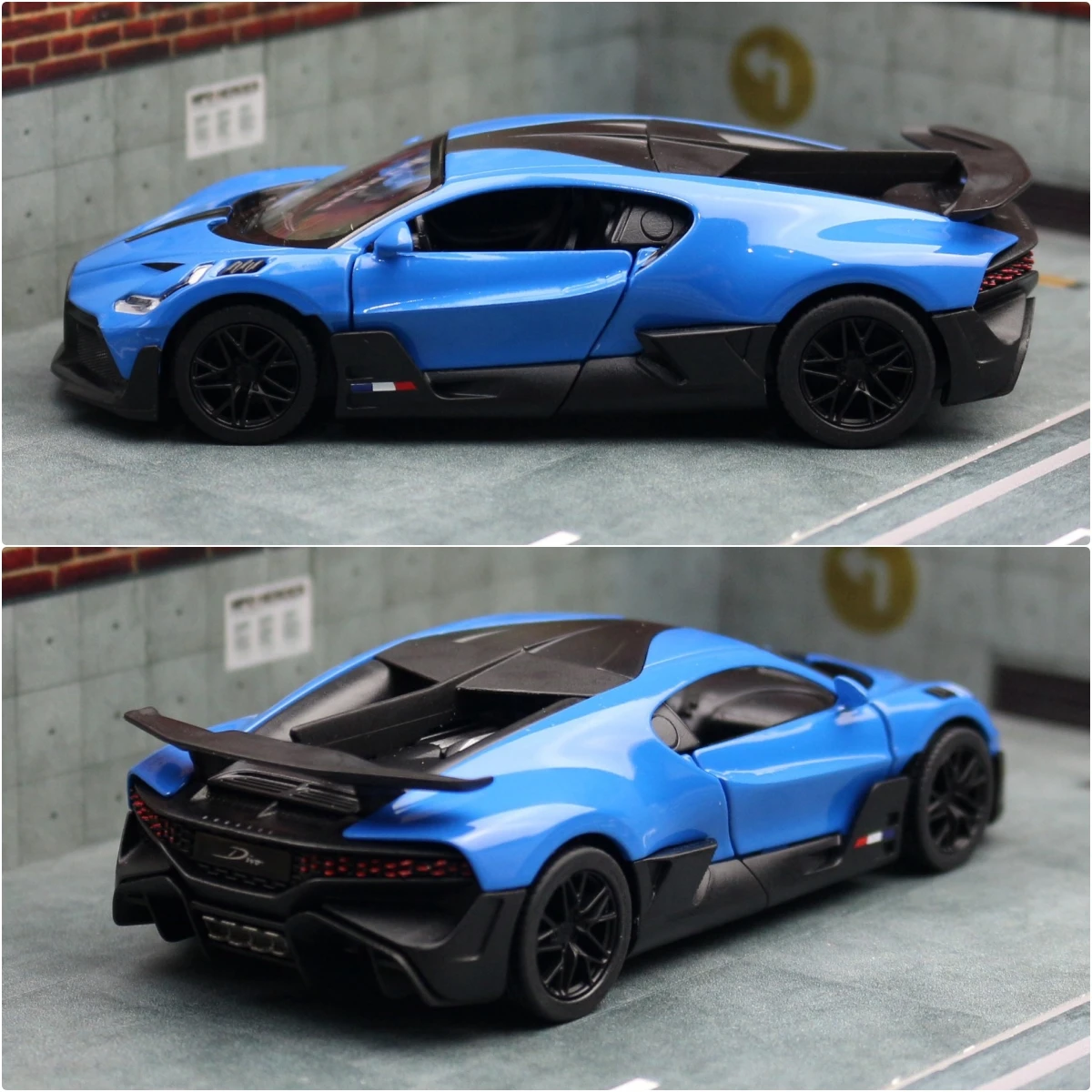 KiNSMART Bugatti Divo 1:38 - Miniatura de Colección — imagen 2