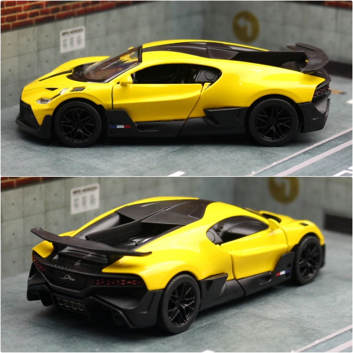 KiNSMART Bugatti Divo 1:38 - Miniatura de Colección — imagen 4