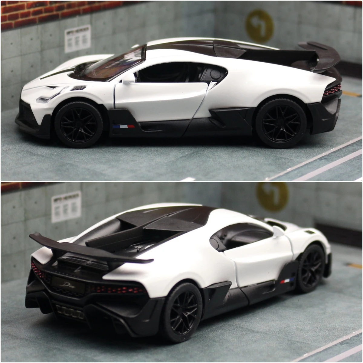 KiNSMART Bugatti Divo 1:38 - Miniatura de Colección — imagen 5