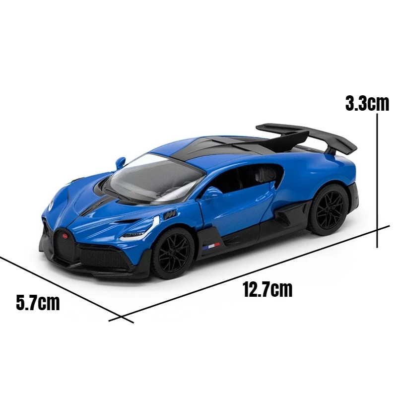 KiNSMART Bugatti Divo 1:38 - Miniatura de Colección — imagen 6