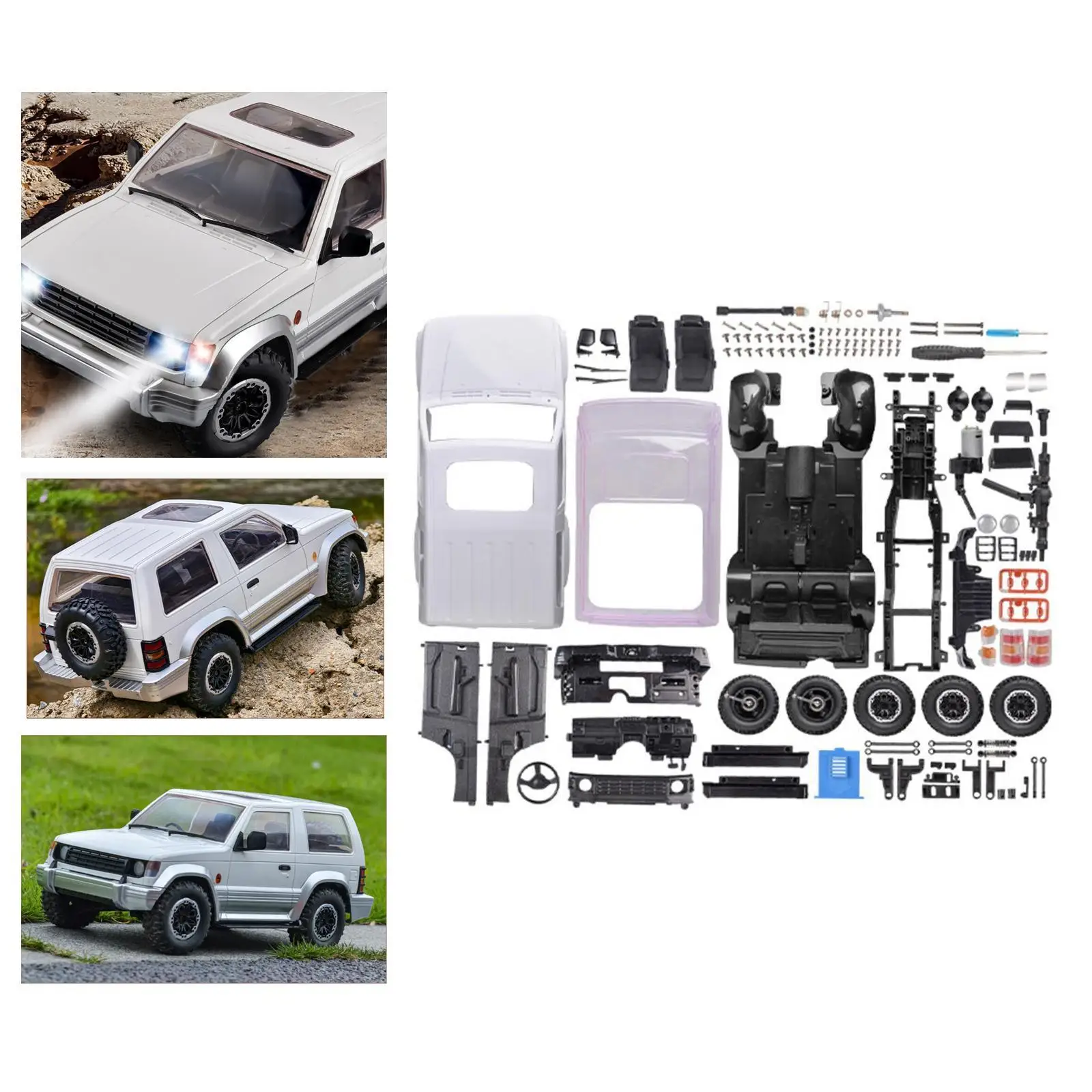 Kit RC Crawler 1:14 4WD Sin Ensamblar — imagen 3