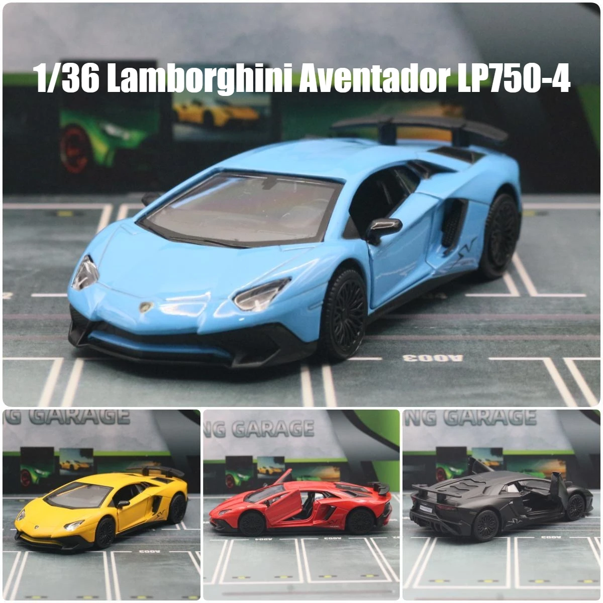 Lamborghini Aventador LP750-4 SV Diecast 1:36 — imagen 1