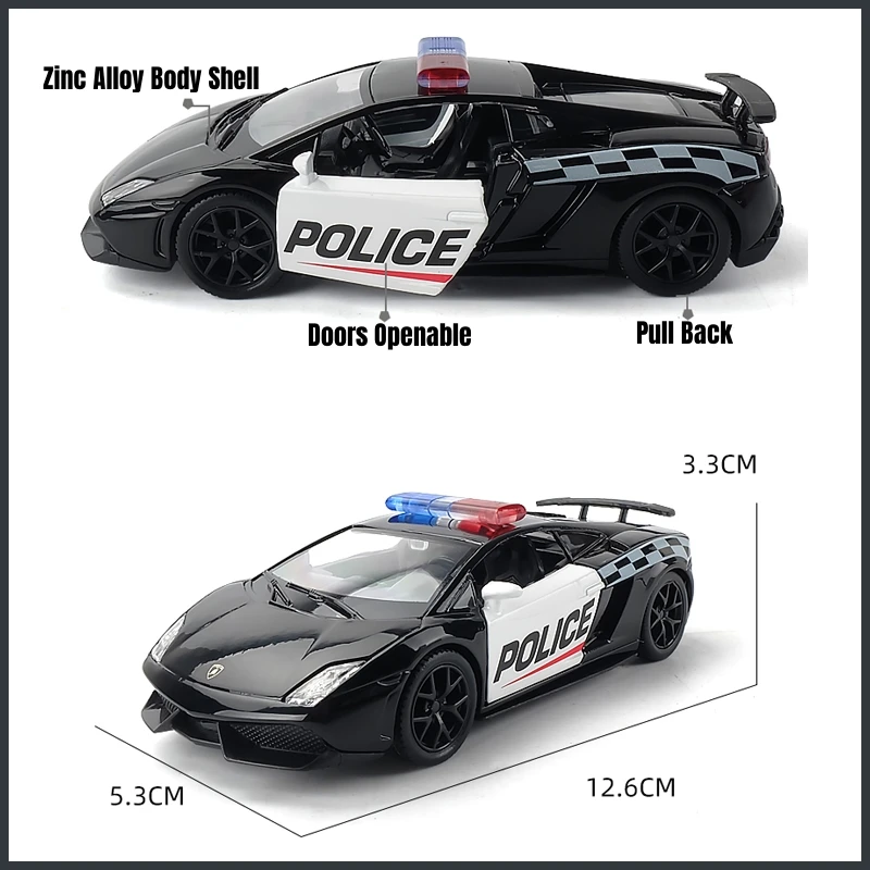 Lamborghini Diecast RMZ City 1:36 - Tracción libre — imagen 5