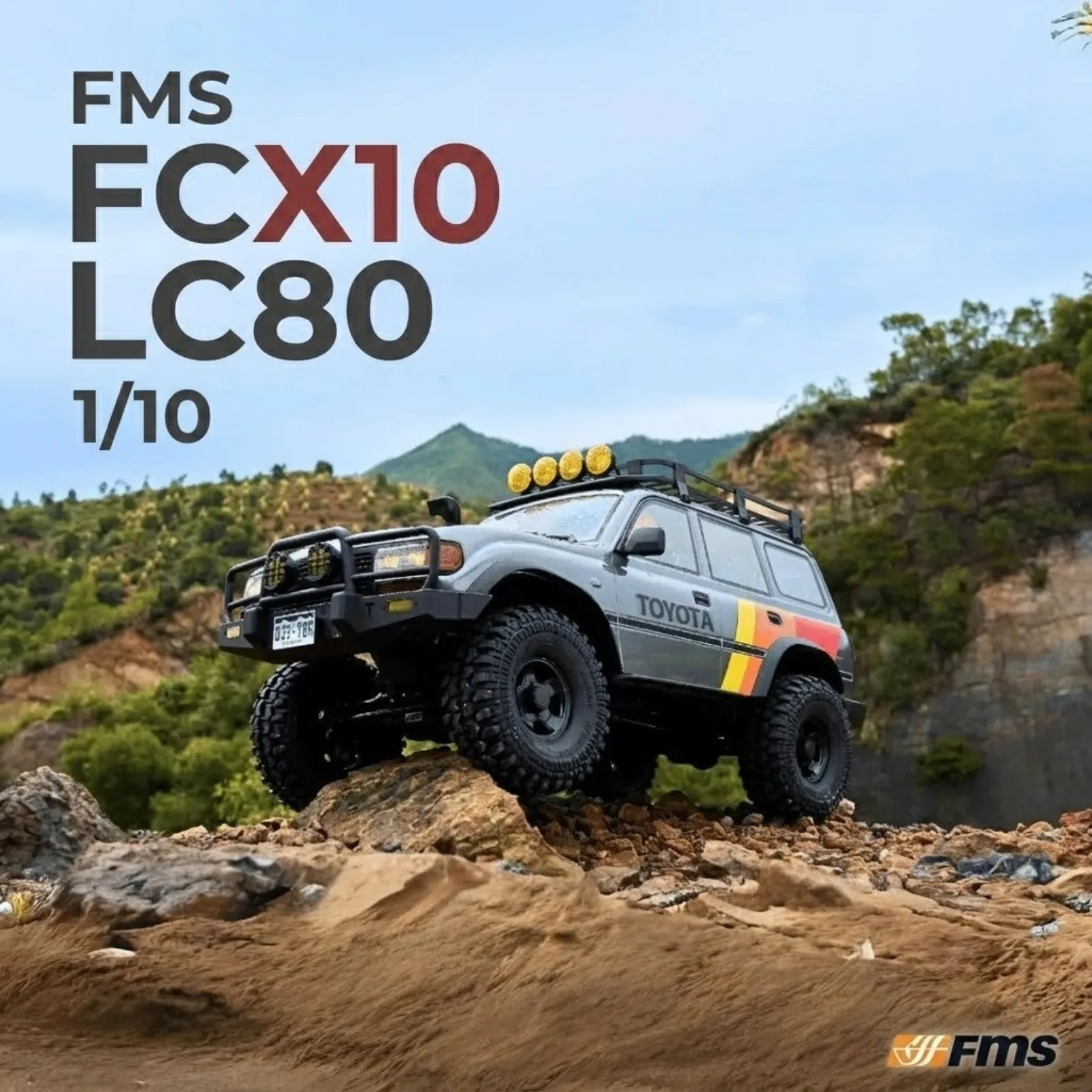 LC80 RS Land Cruiser RTR 1/10 4x4 — imagen 2