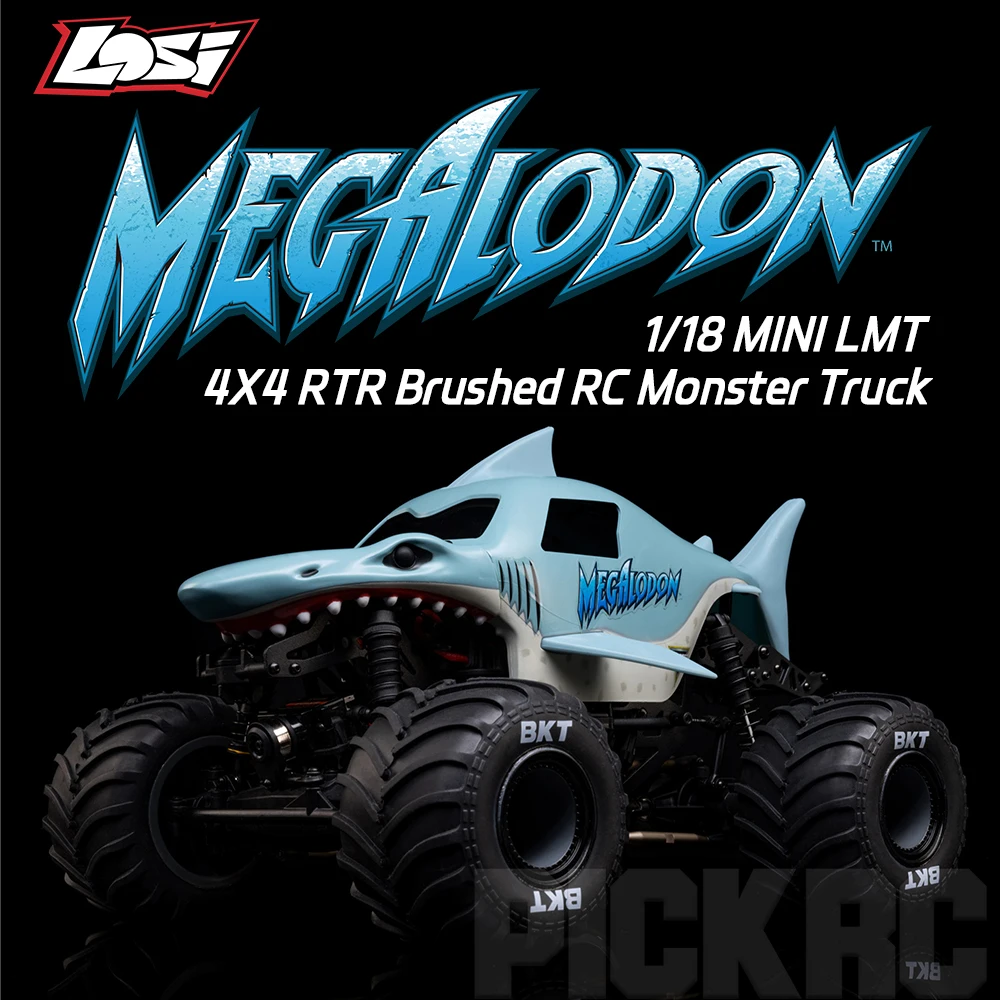 Losi LMT Megalodon Mini 1/18 4X4 RTR — imagen 1