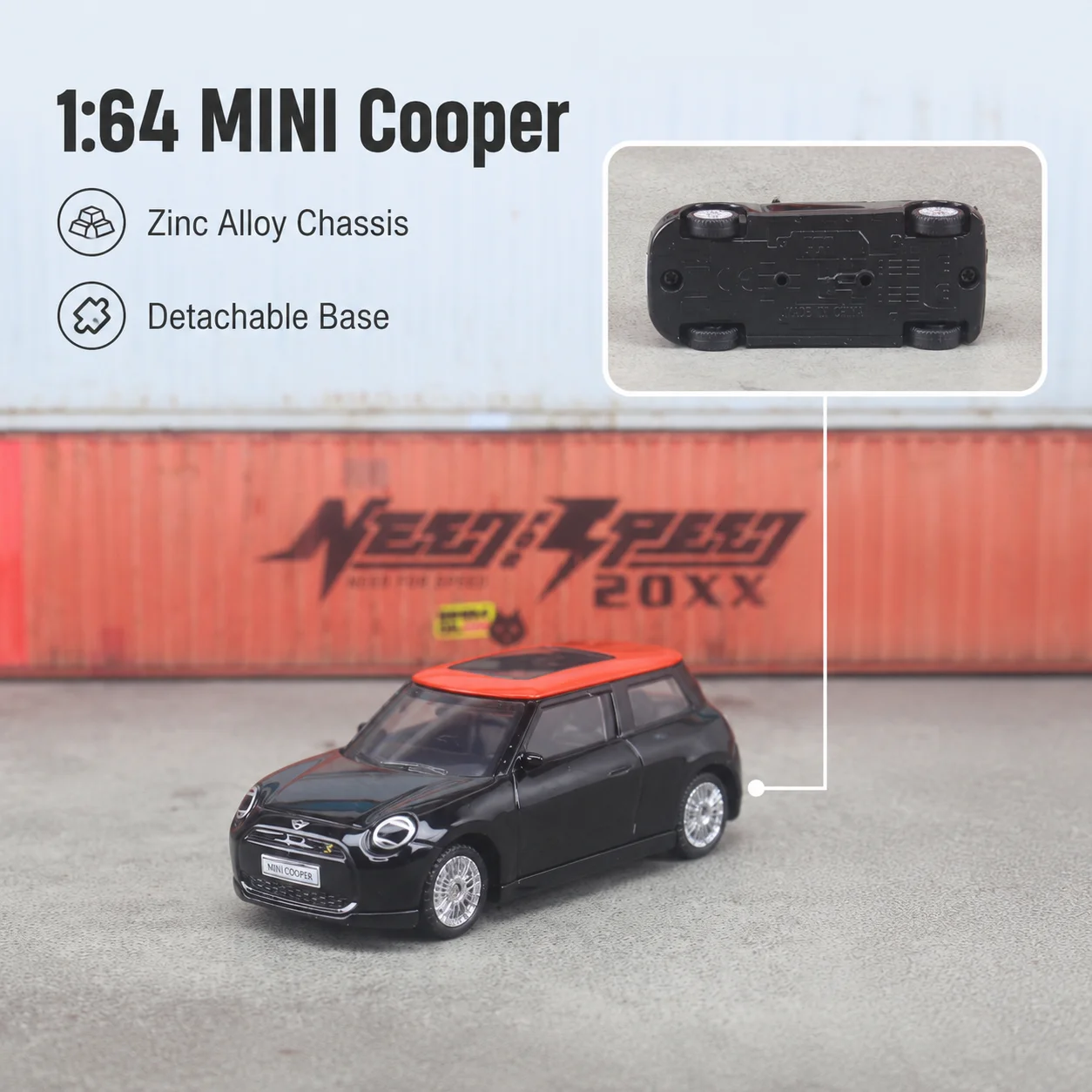 Mini Cooper S BMW Escala 1:64 Diecast — imagen 4
