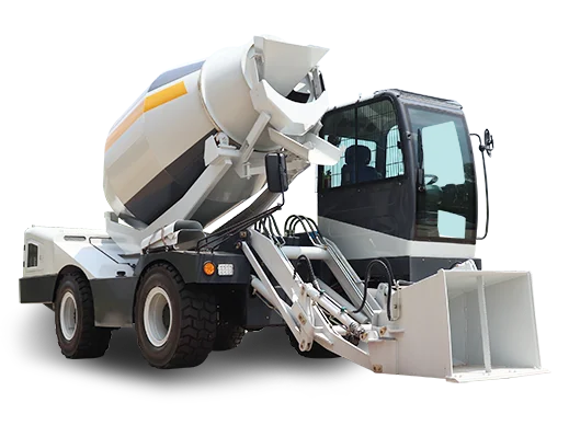 Minicargadora Mezcladora de Concreto 300L con Orugas — imagen 1