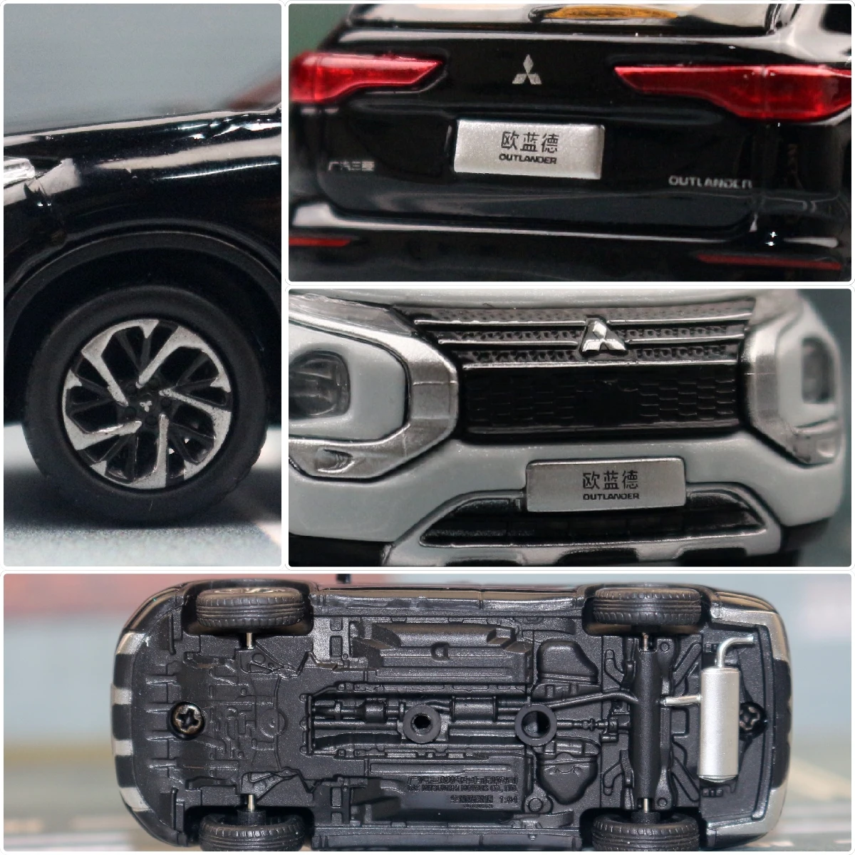 Mitsubishi Outlander Miniatura 1:64 Metal Fundido — imagen 3