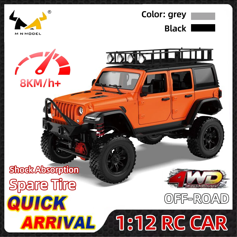 MN Model MN128 Pickup 1:12 4WD — imagen 4