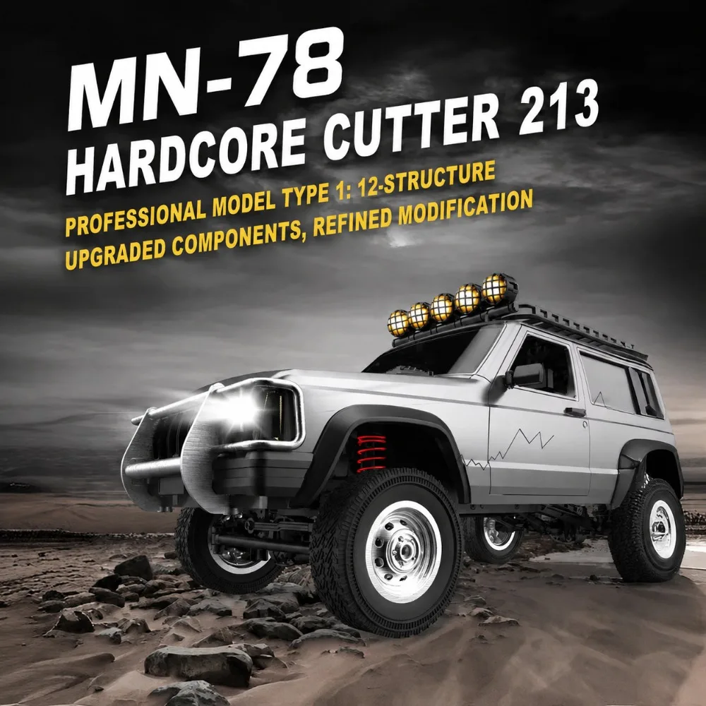MN78 Camioneta RC Escala 1:12 4WD — imagen 1