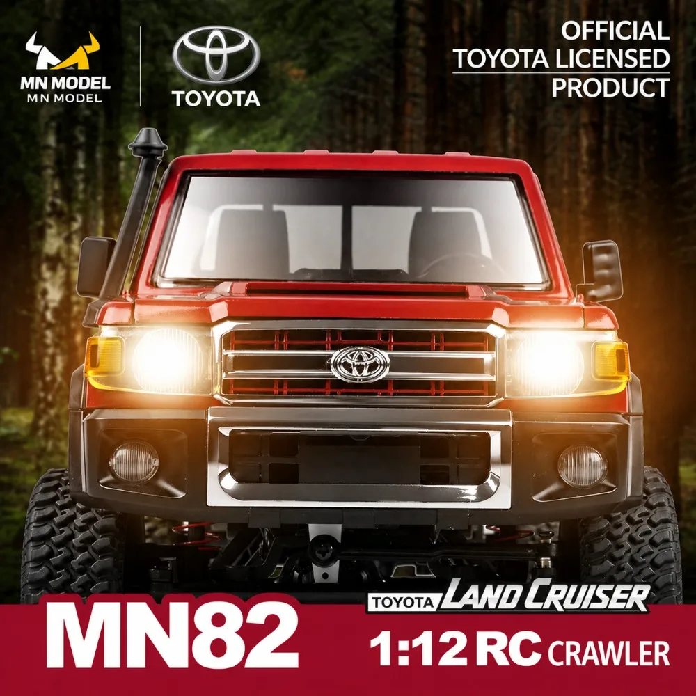 MN82 Camioneta RC 1:12 4x4 Escaladora — imagen 3