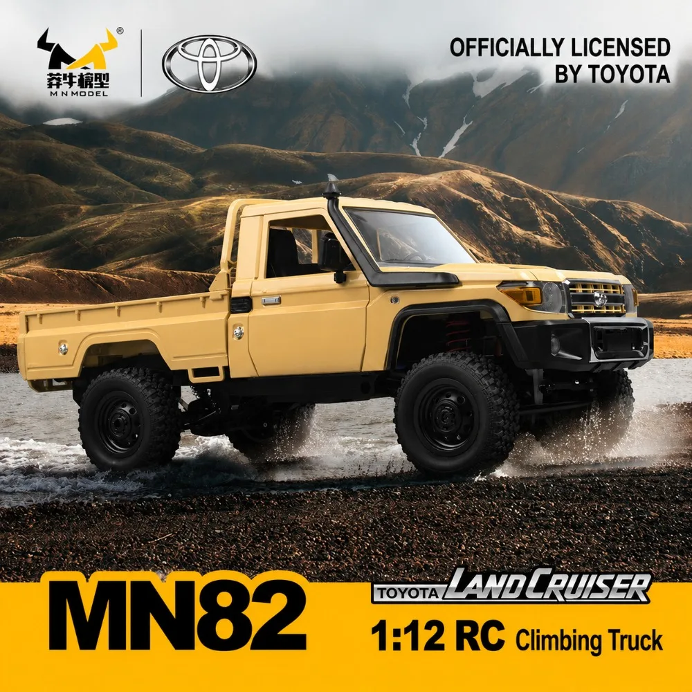 MN82 Camioneta RC 1:12 4x4 Escaladora — imagen 4