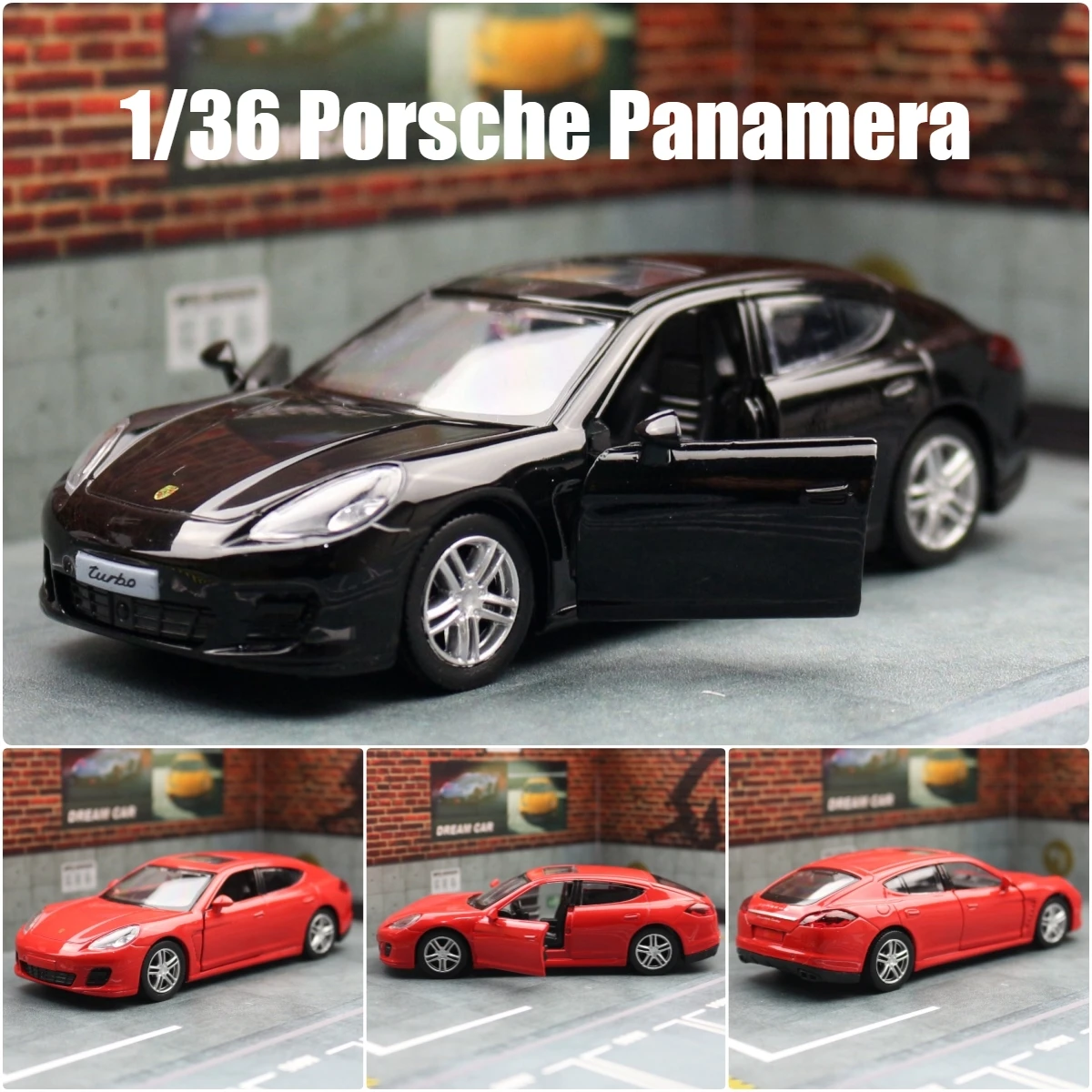 Porsche Panamera Turbo 1:36 Miniatura a Escala — imagen 1