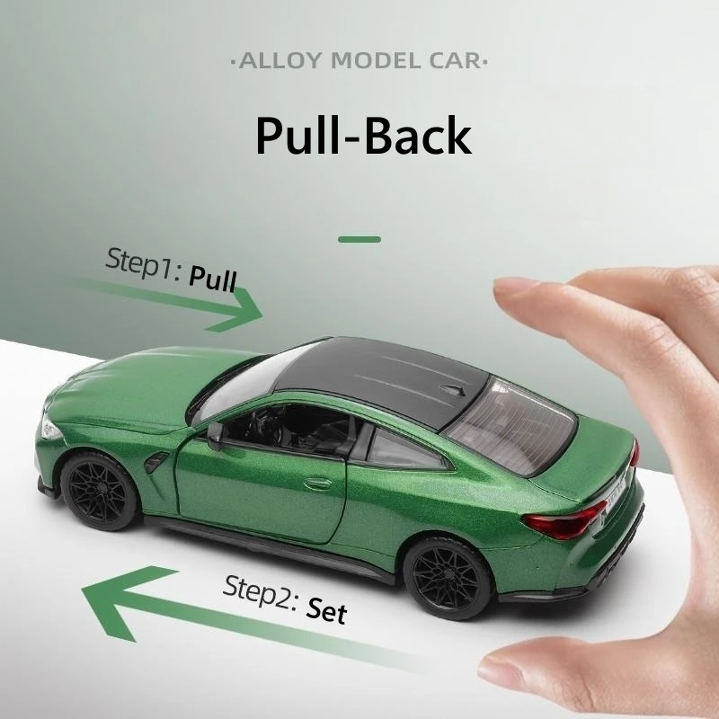 BMW M4 G82 Miniatura 1:32 a Escala — imagen 5