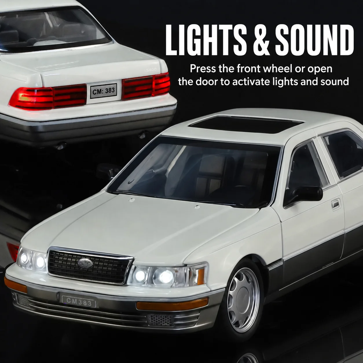 Lexus LS400 Escala 1:24 Modelo a Escala — imagen 5