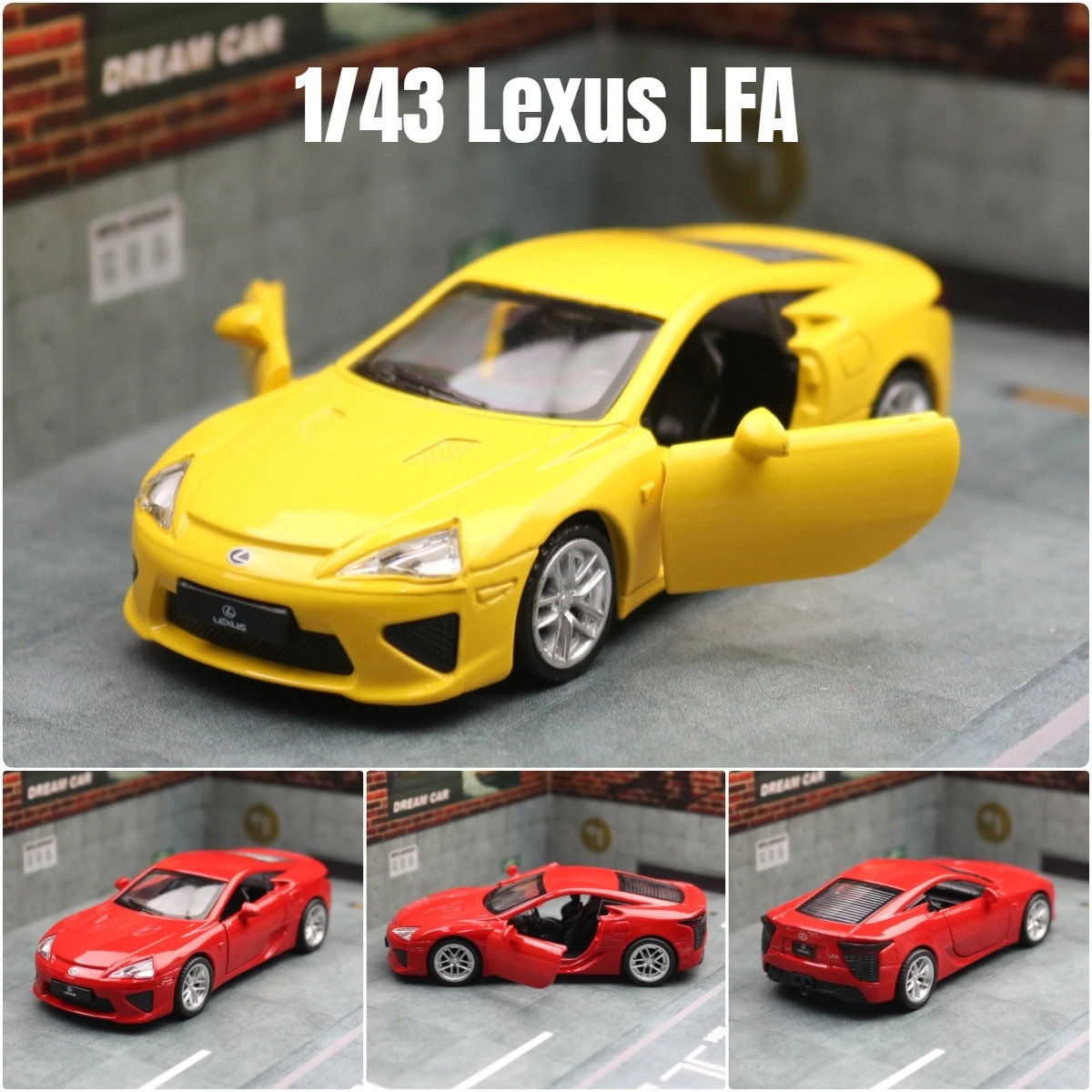 MSZ Lexus LFA Escala 1:43 Metal Fundido — imagen 1