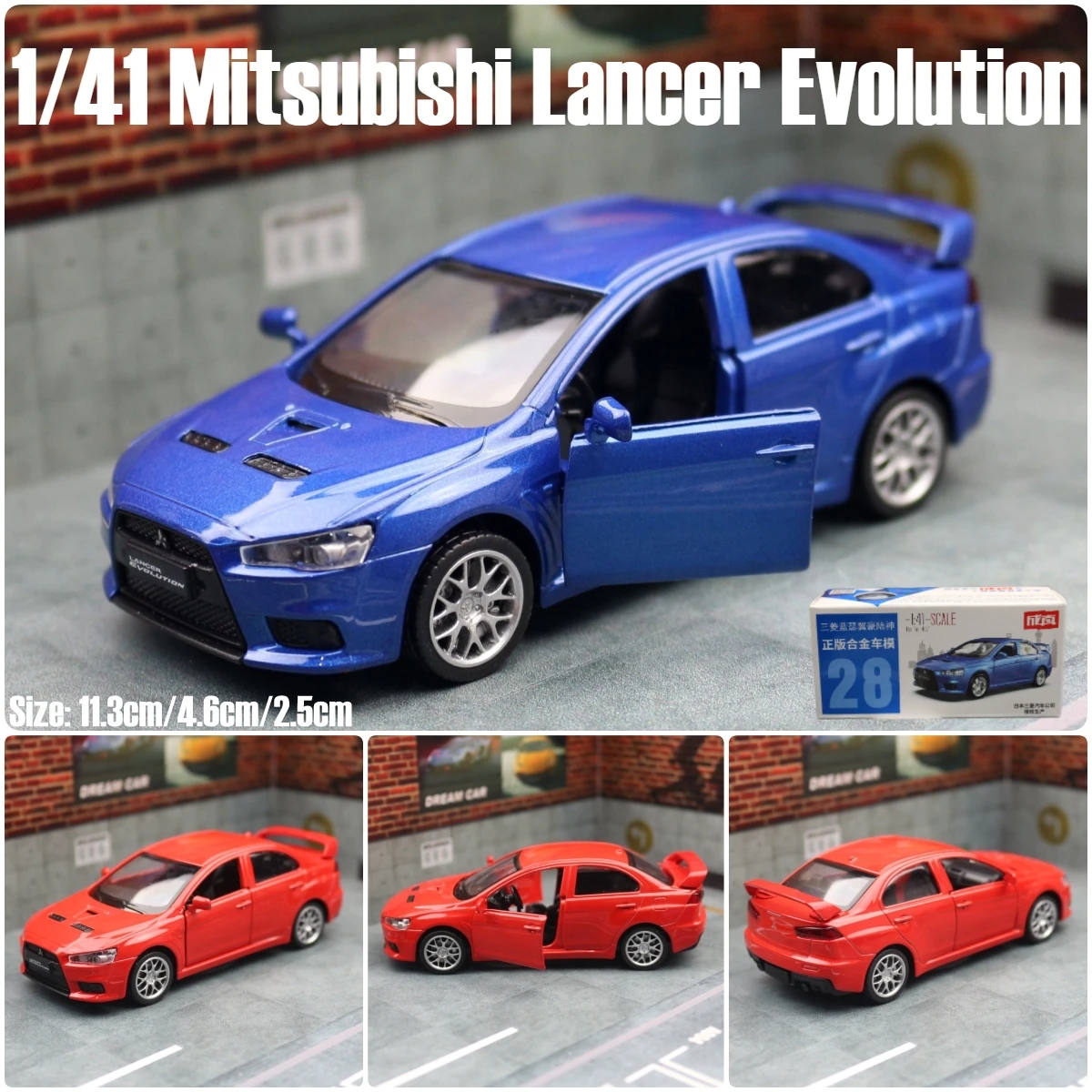 Mitsubishi Lancer Evolution EVO X Escala 1:41 — imagen 1
