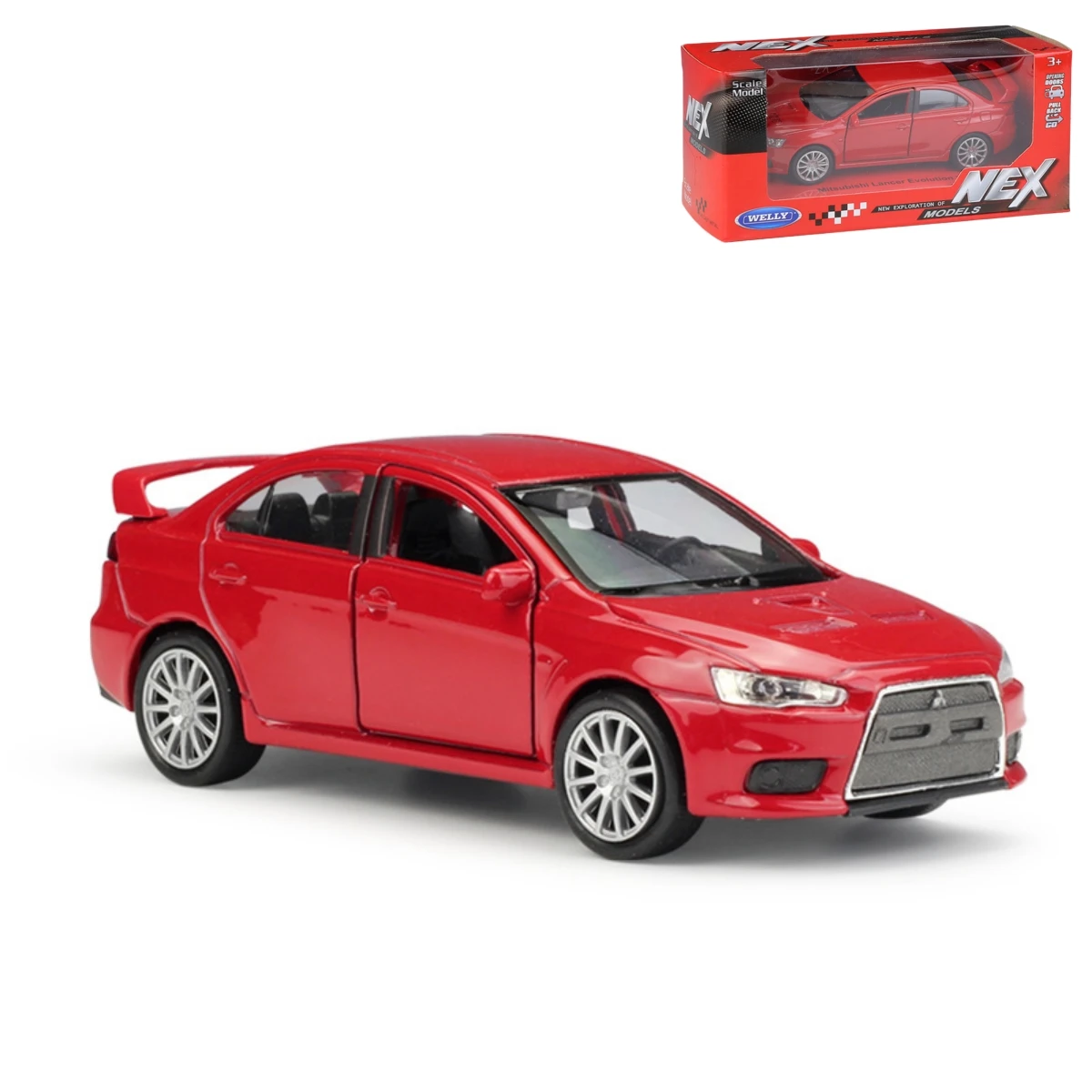 Mitsubishi Lancer Evolution EVO X Escala 1:41 — imagen 6