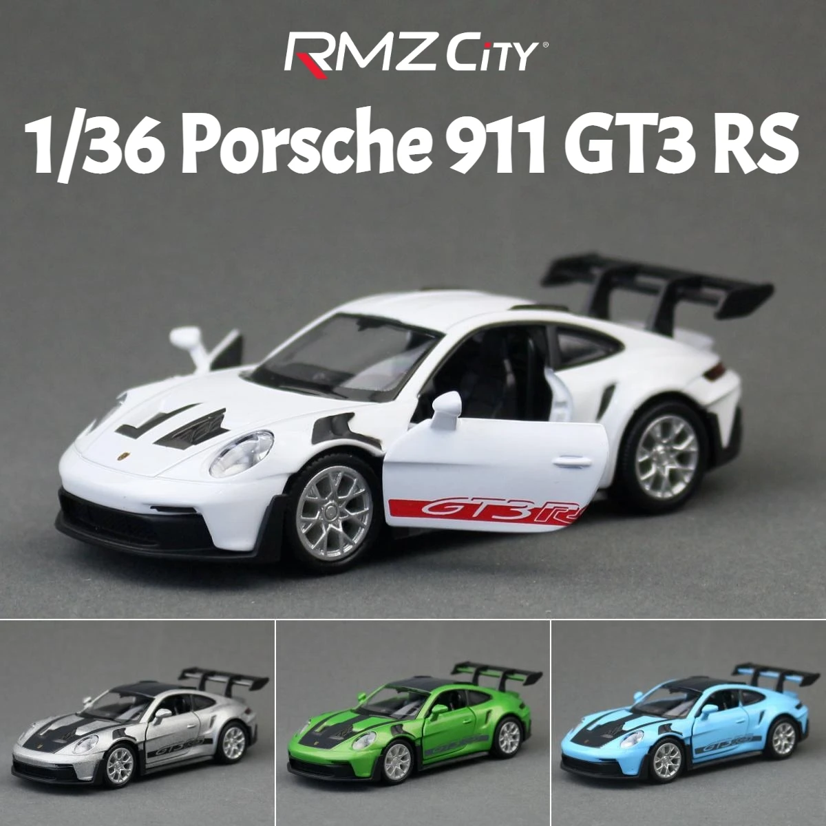 RMZ City Porsche 911 GT3 RS Escala 1:36