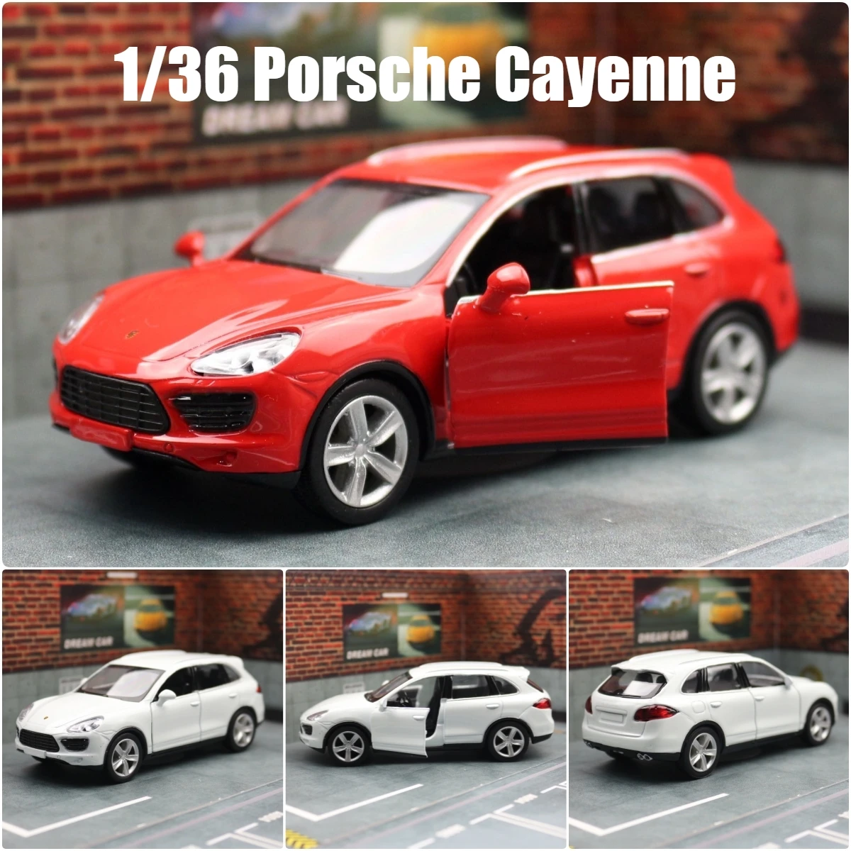 RMZ City Porsche Cayenne Miniatura 1:36 Diecast — imagen 1