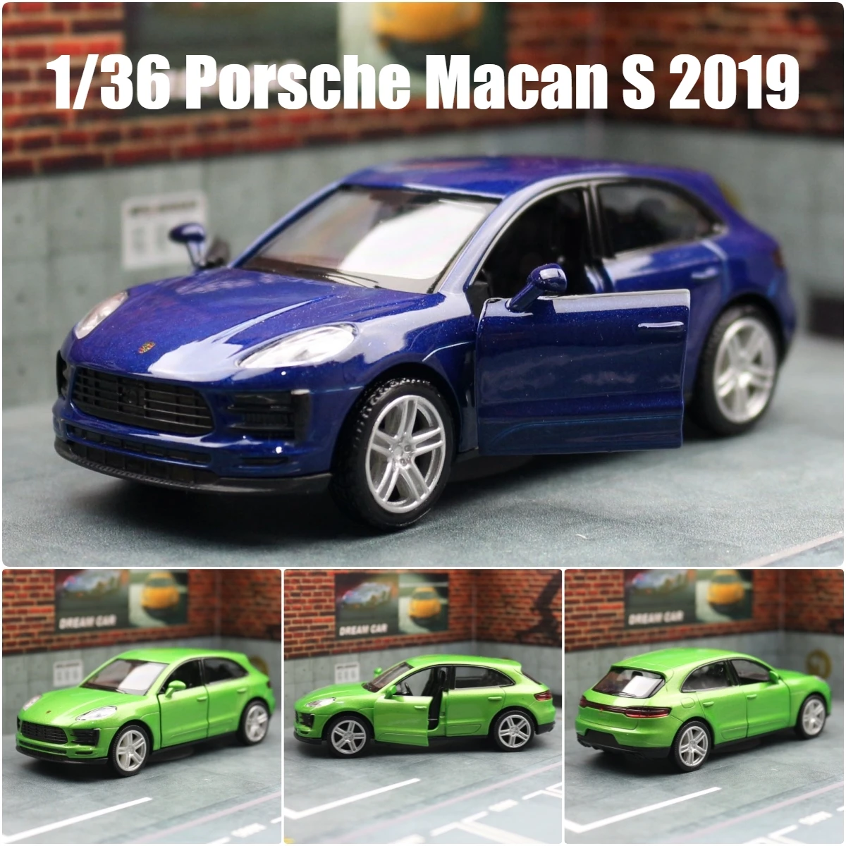 RMZ City Porsche Macan S Escala 1:36 — imagen 1