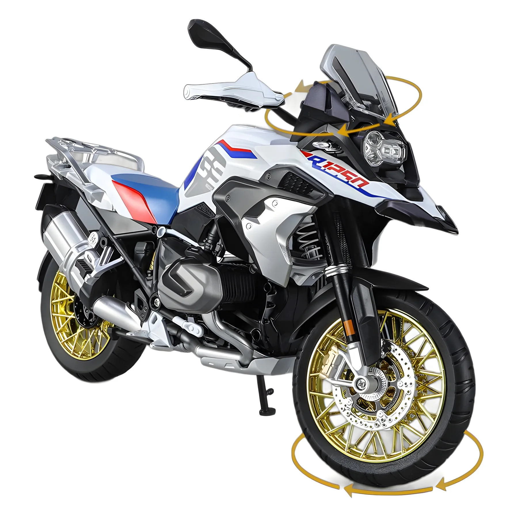 BMW R1250 GS Escala 1:9 Miniatura Metal — imagen 6