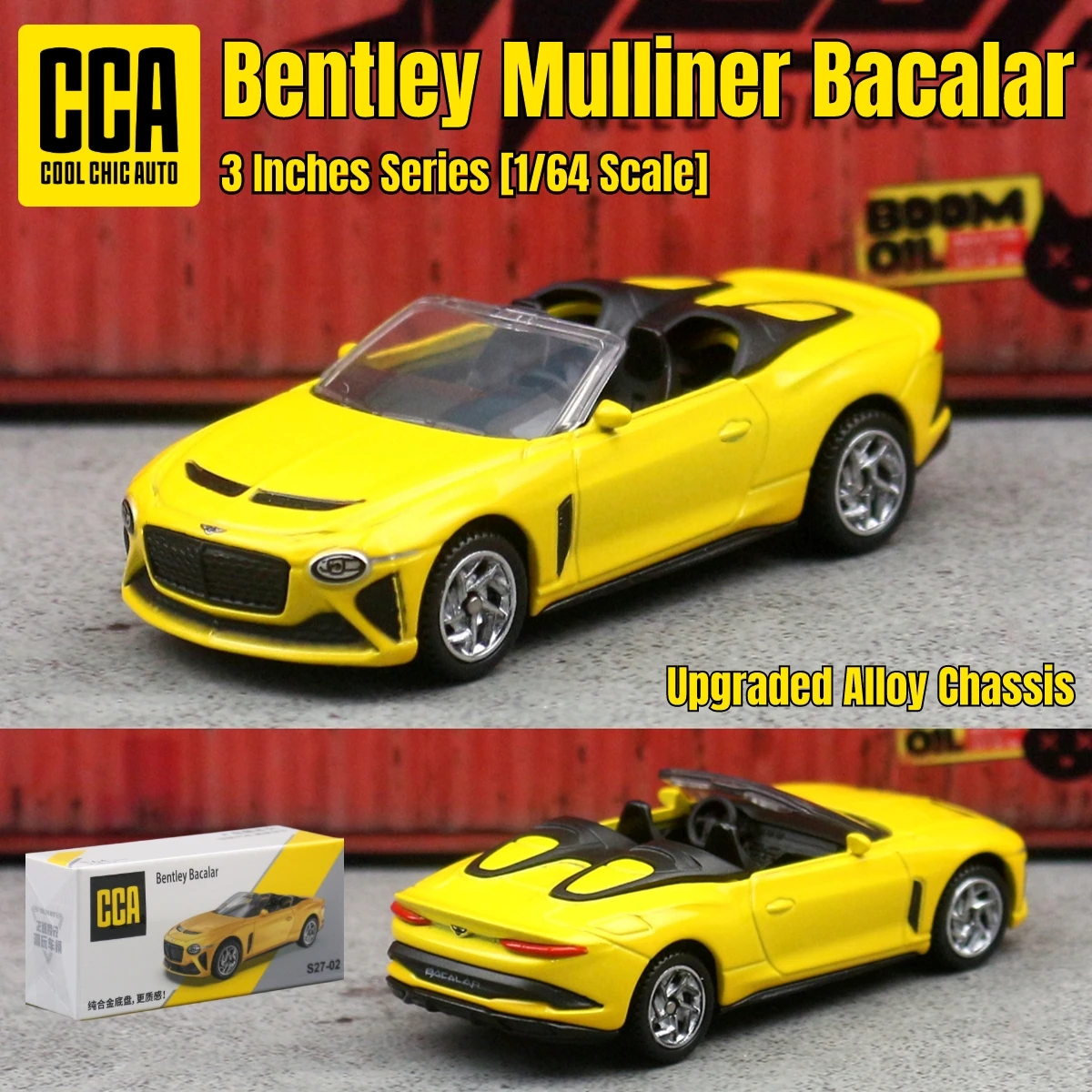 Bentley Mulliner Bacalar Escala 1:64 CCA — imagen 1