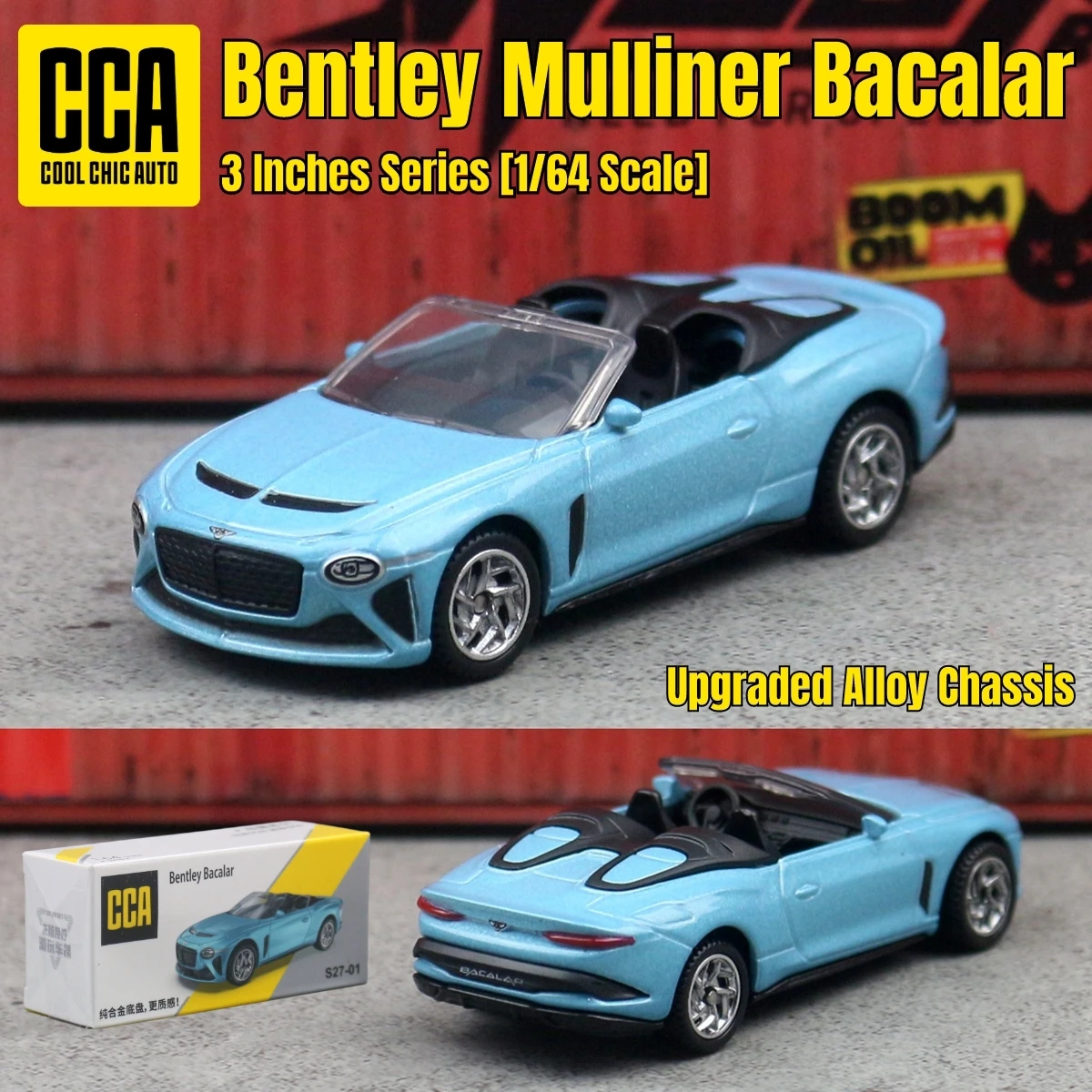 Bentley Mulliner Bacalar Escala 1:64 CCA — imagen 2
