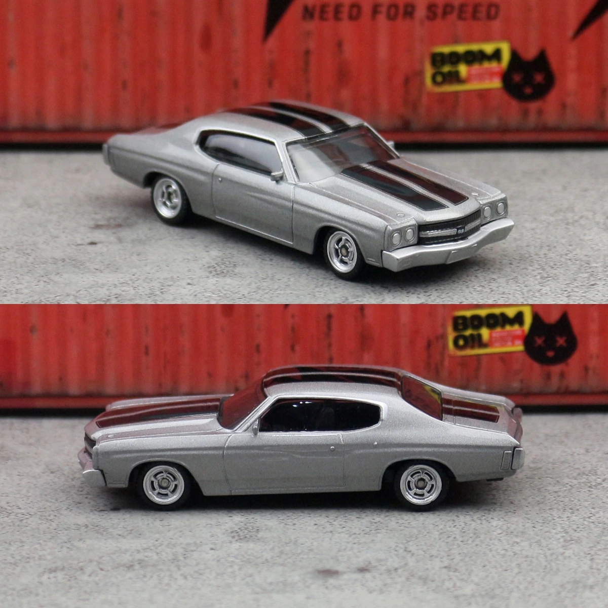 Chevrolet Chevelle 454 1970 Escala 1:64 Diecast — imagen 4