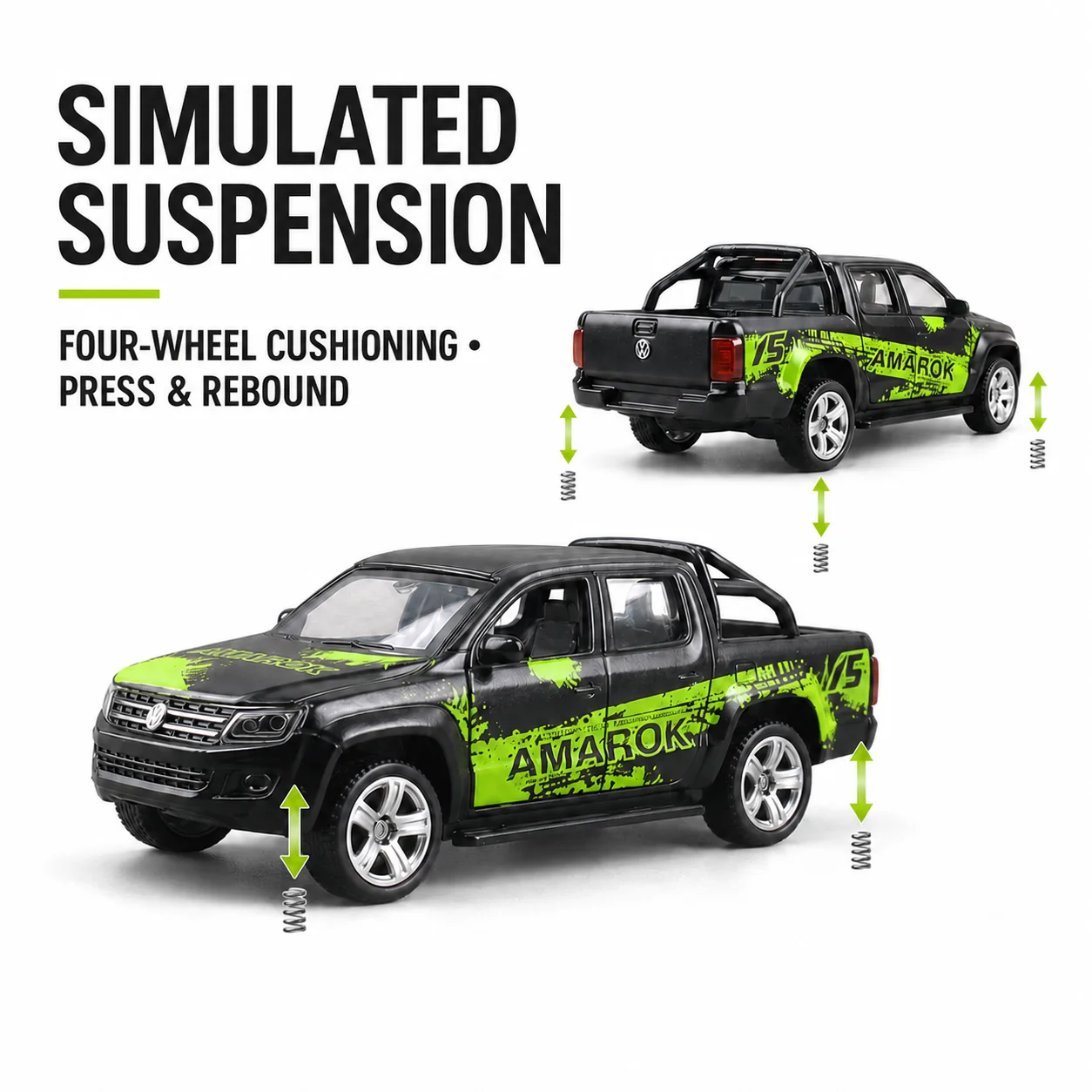 Volkswagen Amarok 1:64 Miniatura de Colección — imagen 4