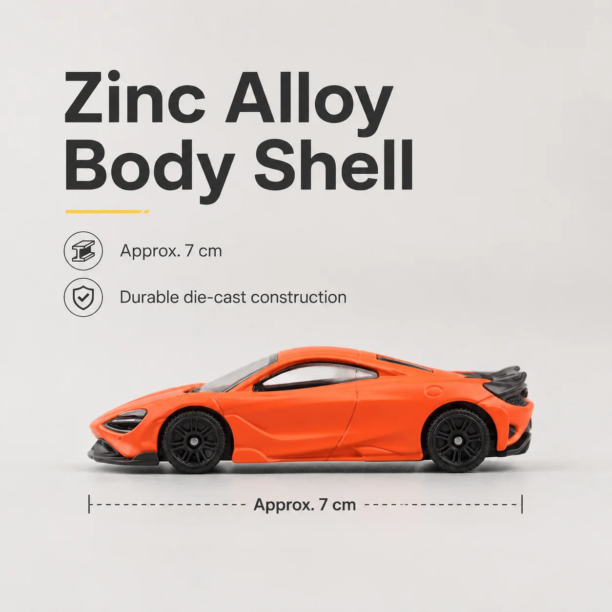McLaren 765LT Miniatura Escala 1:64 — imagen 2