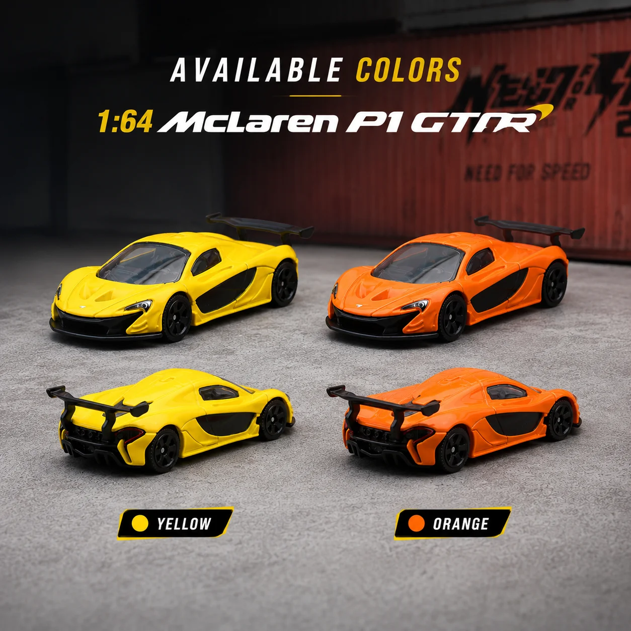McLaren P1 GTR Miniatura Escala 1:64 Diecast — imagen 6