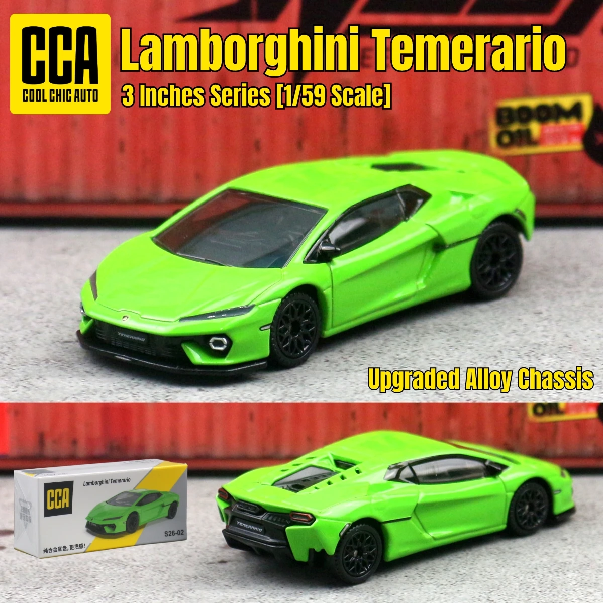 Lamborghini Temerario Miniatura 1:64 Aleación — imagen 1