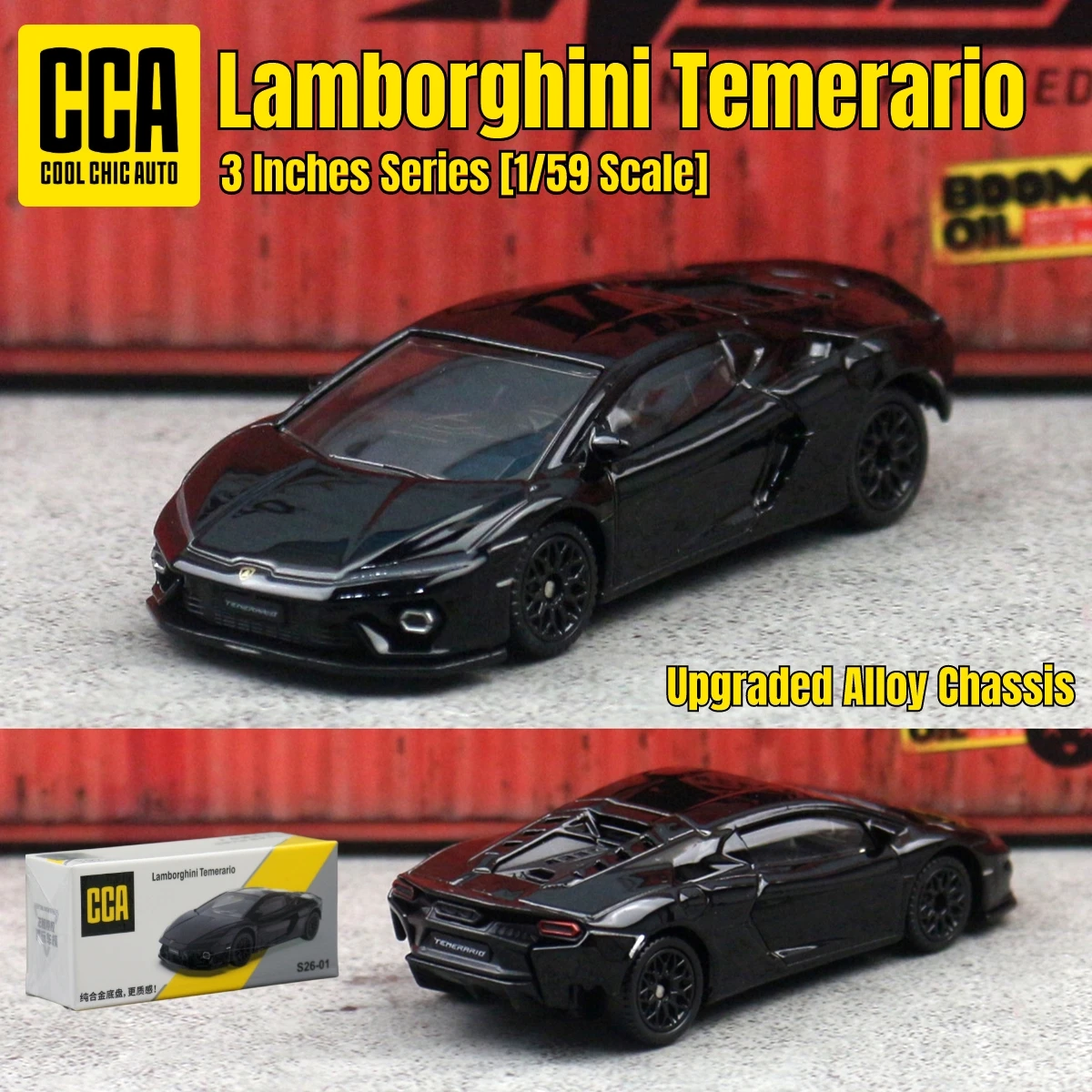 Lamborghini Temerario Miniatura 1:64 Aleación — imagen 2
