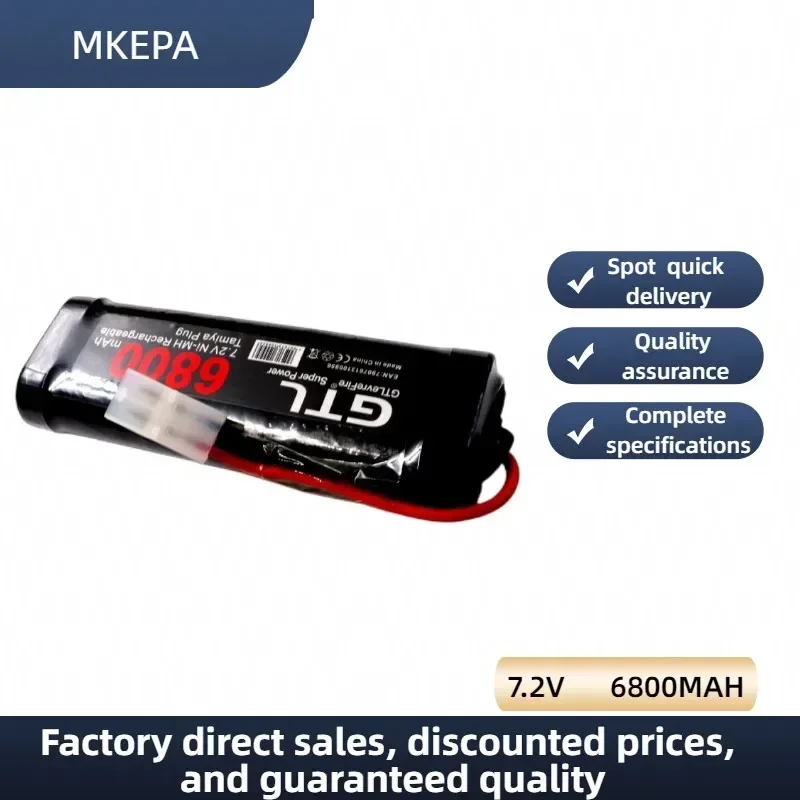 Batería NiMH 7.2V 6800mAh para RC — imagen 4
