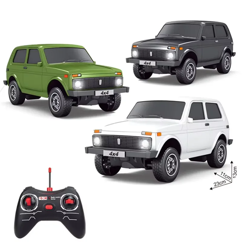 Lada Pickup RC Metálica Plateada — imagen 2