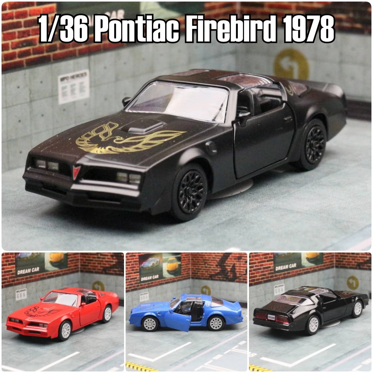 RMZ City Pontiac Firebird 1978 Escala 1:36 — imagen 1