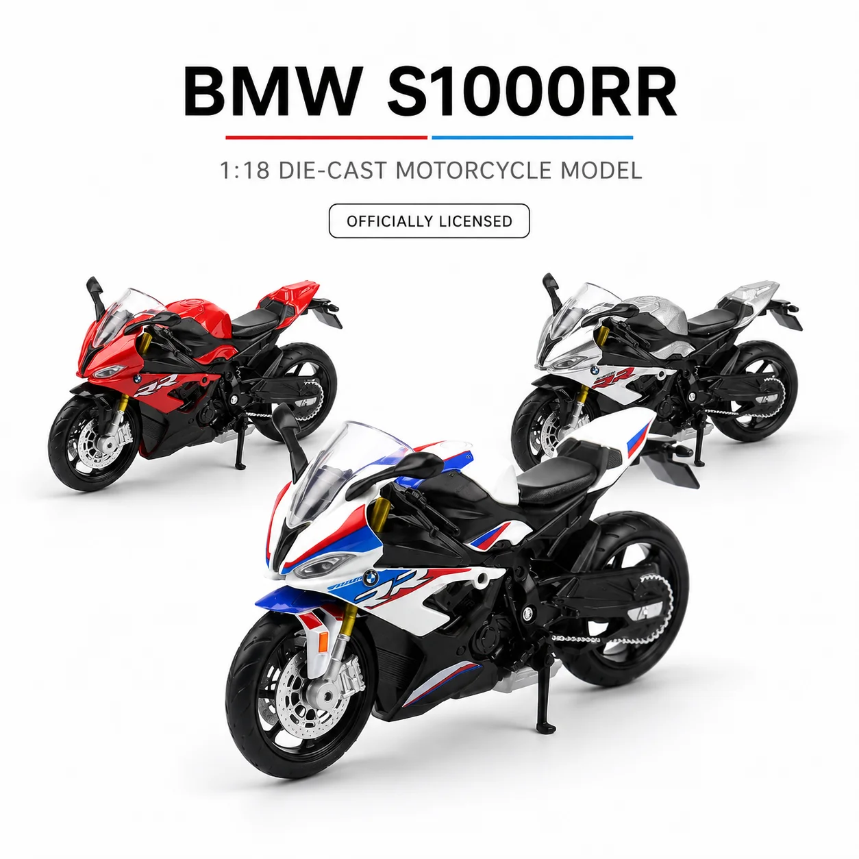 RMZCiTY BMW S1000RR Escala 1:18 — imagen 1