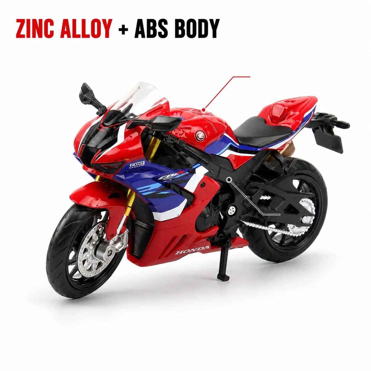 RMZCiTY Honda CBR1000RR-R Escala 1:18 — imagen 5