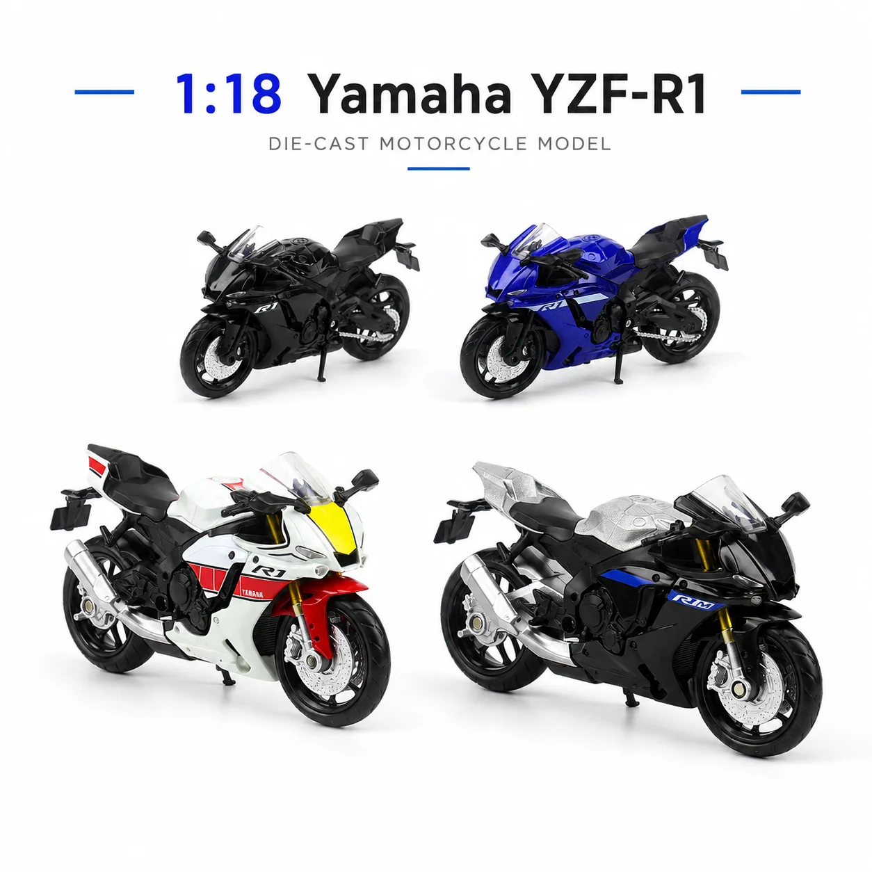 RMZCiTY Yamaha YZF-R1M 1:18 — imagen 1