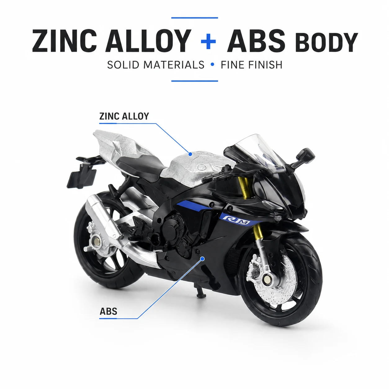 RMZCiTY Yamaha YZF-R1M 1:18 — imagen 5
